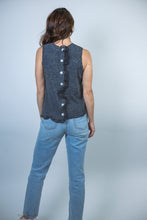 Load image into Gallery viewer, LovLov Beneath The Trail Of Soft Ruffles Bloom Knit Top in Grey
