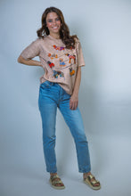 Load image into Gallery viewer, FATE Dog Motif Lightweight Sweater in Oatmeal
