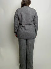 Load image into Gallery viewer, MABLE Sweater Knit Top and Pants Set in Charcoal
