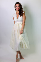 Load image into Gallery viewer, EN CREME Lace Detail Maxi Dress in Cream
