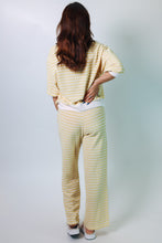 Load image into Gallery viewer, Tres Bien Striped Cloudy Knit Top in Mellow Yellow
