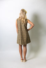 Load image into Gallery viewer, Jodifl Button Down Leopard Dress in Taupe
