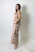 Load image into Gallery viewer, So Me Floral Cotton Twill Overalls in Cream Multi
