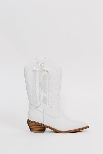 MIA 1976 "LUCILLA" Cowboy Boots in White