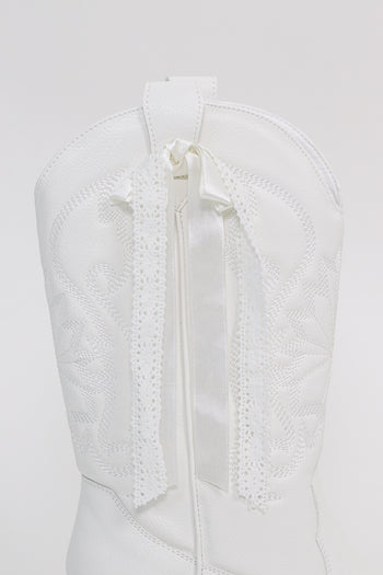 MIA 1976 "LUCILLA" Cowboy Boots in White