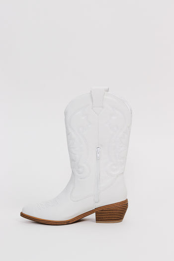 MIA 1976 "LUCILLA" Cowboy Boots in White