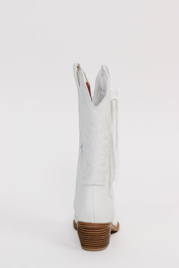 MIA 1976 "LUCILLA" Cowboy Boots in White