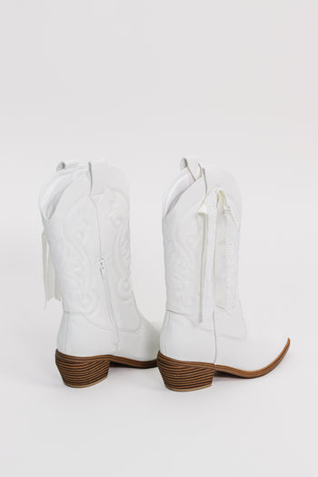 MIA 1976 "LUCILLA" Cowboy Boots in White