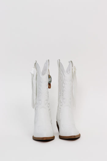 MIA 1976 "LUCILLA" Cowboy Boots in White