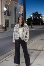 Load image into Gallery viewer, FATE Check Pattern Straight Leg Trousers in Brown
