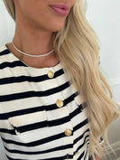 CHANSUTTPEARLS Luxe Tennis Necklace