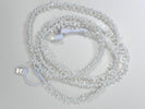 Erimish 6.6 Foot Beaded Phone Charger in Pearl Bow