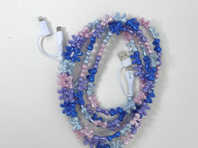 Load image into Gallery viewer, Erimish 6.6 Foot Beaded Phone Charger in Multi Bow
