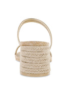 MIA 1976 "ISABELI" Limited Edition Heeled Sandal in Soft Gold