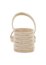 Load image into Gallery viewer, MIA 1976 "ISABELI" Limited Edition Heeled Sandal in Soft Gold
