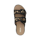 MIA 1976 "JIMENNA" Platform Sandal in Leopard Multi