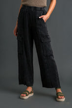 Load image into Gallery viewer, Umgee Mineral Washed Cargo Pants in Ash Pants Umgee   
