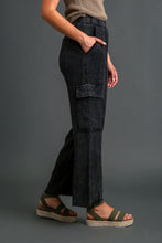 Load image into Gallery viewer, Umgee Mineral Washed Cargo Pants in Ash Pants Umgee   
