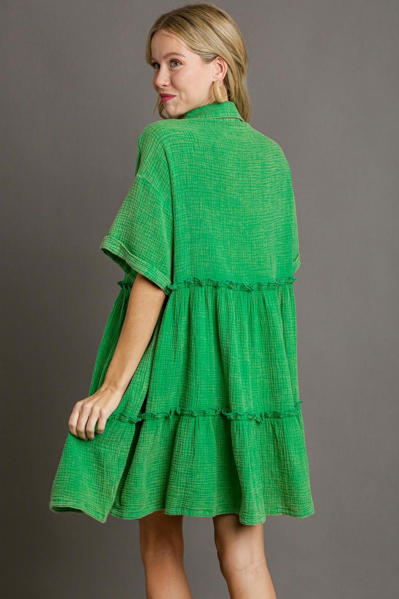 Auden Dress in Apple Green - Glue Store