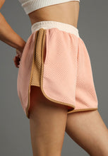 Load image into Gallery viewer, Umgee Color Block Knit Jacquard Shorts in Blush Shorts Umgee   
