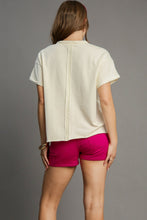 Load image into Gallery viewer, Umgee Game Day Style Sequin Top in Cream
