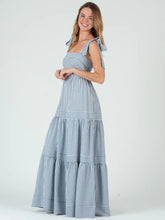 Load image into Gallery viewer, Lucca Couture CAPRI Stripe Maxi Dress in Navy
