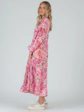 Load image into Gallery viewer, Lucca Couture AURORA Maxi Dress in Pink Dress Lucca Couture   
