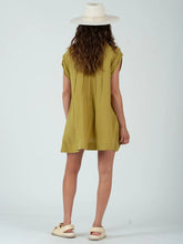 Load image into Gallery viewer, Lucca Couture GABRIELA Button Down Tunic Top in Avo Shirts &amp; Tops Lucca Couture   
