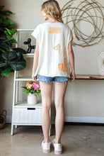 Load image into Gallery viewer, Oli&amp; Hali Heart Patched Top in Cream Shirts &amp; Tops Oli &amp; Hali   
