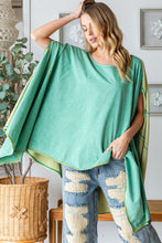 Load image into Gallery viewer, Oli &amp; Hali Asymmetrical Hemline Top in Light Green Shirts &amp; Tops Oli &amp; Hali   
