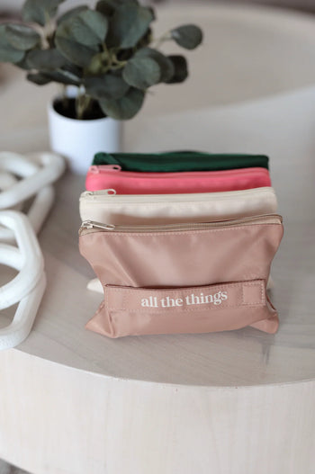 Jadelynn Brooke "All The Things" Expandable Organizer in Gelato/Latte