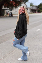 Load image into Gallery viewer, Jadelynn Brooke Hidden Message &quot;No Risk No Story&quot; Hoodie in Midnight
