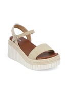 MIA 1976 "YANIS" Wedged Sandal in Sand