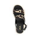 MIA 1976 "YURIS" Wedged Sandal in Leopard