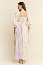 Load image into Gallery viewer, J.nna Mixed Multi Floral Maxi Dress in Lavender Multi
