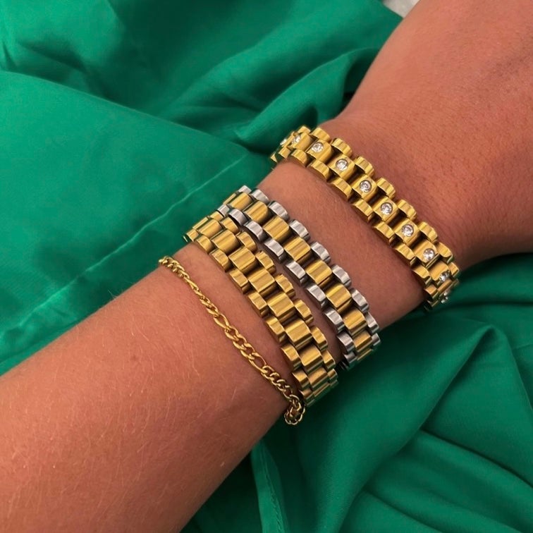 CHANSUTTPEARLS Thin Watch Band Bracelets