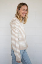 Load image into Gallery viewer, Things Between COOPER Zip Up Jacket in Latte
