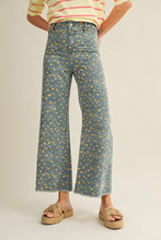 Load image into Gallery viewer, LovLov Whimsical Contemporary Speckled Pattern Pants in Denim Blue
