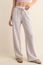 Load image into Gallery viewer, Rae Mode Scuba Knit Straight Leg Pants in Mocha Cream
