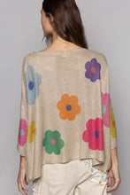 Load image into Gallery viewer, POL Flower Print Top in Beige Shirts &amp; Tops POL Clothing   
