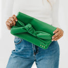 Pretty Simple Billie Bow Clutch Crossbody Bag (MULTIPLE COLORS)