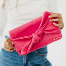 Pretty Simple Billie Bow Clutch Crossbody Bag (MULTIPLE COLORS)