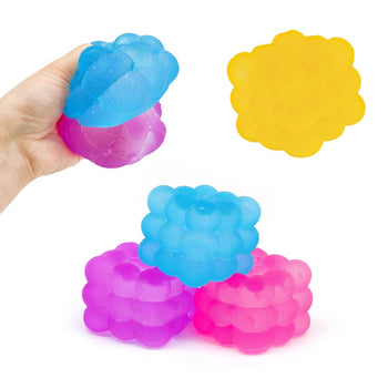 Textured Maltose Cube Squeeze Ball Fidget Toy