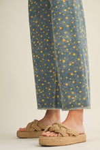 Load image into Gallery viewer, LovLov Whimsical Contemporary Speckled Pattern Pants in Denim Blue
