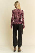 Load image into Gallery viewer, Davi &amp; Dani Mineral Washed Joggers with Rhinestones in Black
