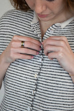 Load image into Gallery viewer, Things Between PIPER Vest in Ivory-Black
