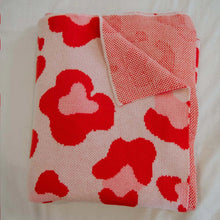 Load image into Gallery viewer, Katydid Pink Leopard Oversized Blanket Blanket Katydid   
