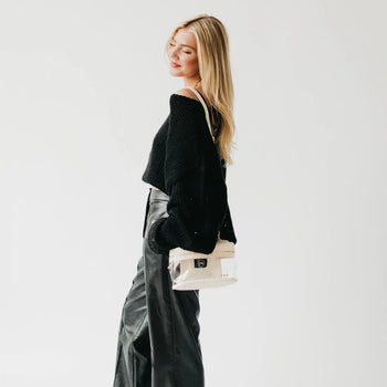 Pretty Simple Carissa Clear Crossbody (MULTIPLE COLORS)