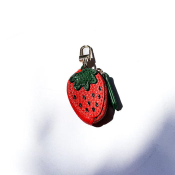 Pretty Simple Fruit Bag Charm-Strawberry