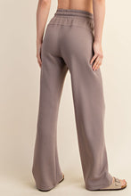 Load image into Gallery viewer, Rae Mode Scuba Knit Straight Leg Pants in Mocha
